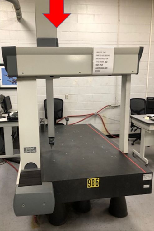 Brown &amp; Sharpe Global Performance 9-15-8, Machine ID: 7281